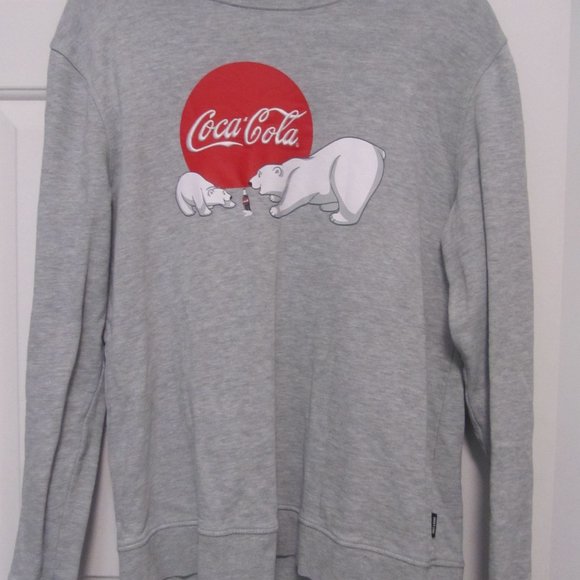 Only & Sons Coco-Cola Crew Neck Christmas Sweater - Mens L - Picture 2 of 6